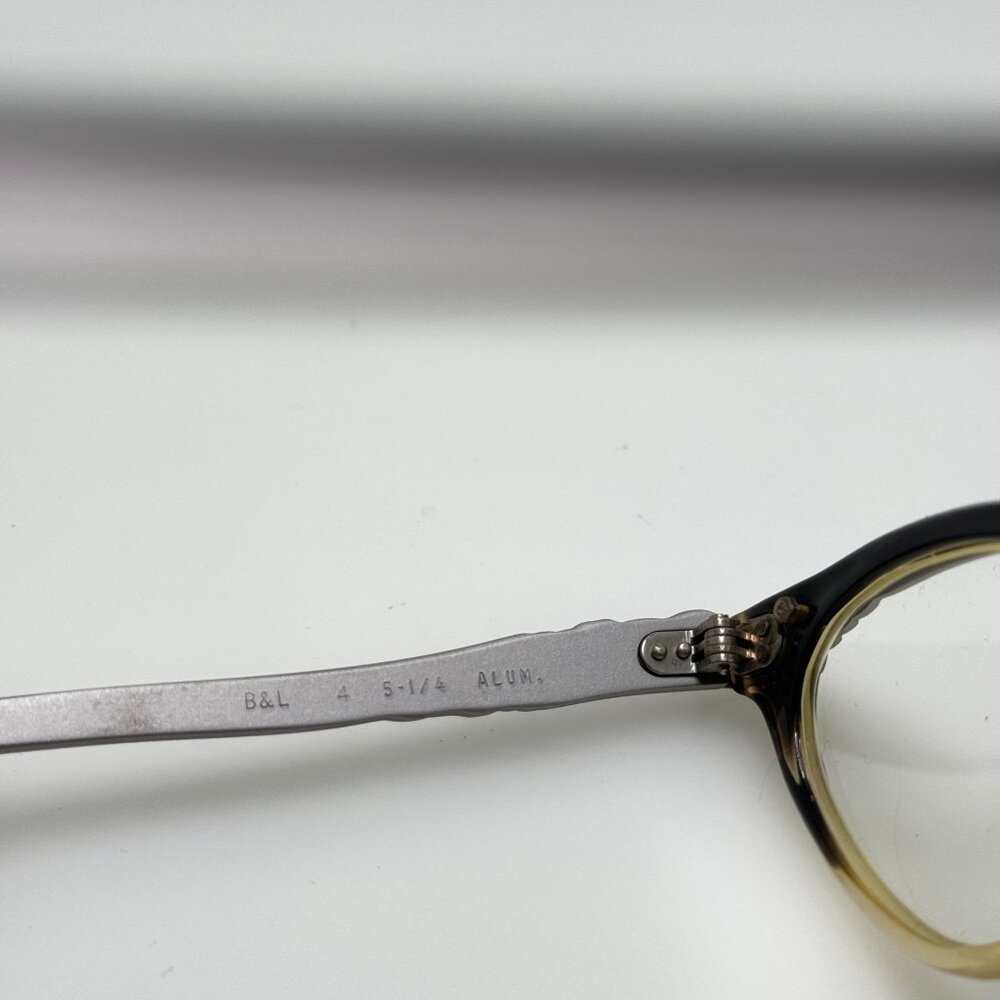 Bausch & Lomb B&L Cat Eye Eyeglasses Eye Glasses Frames 5 1/4 45-19 - Picture 6 of 6
